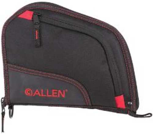 Allen Auto-Fit Handgun Case 9" Black/Red